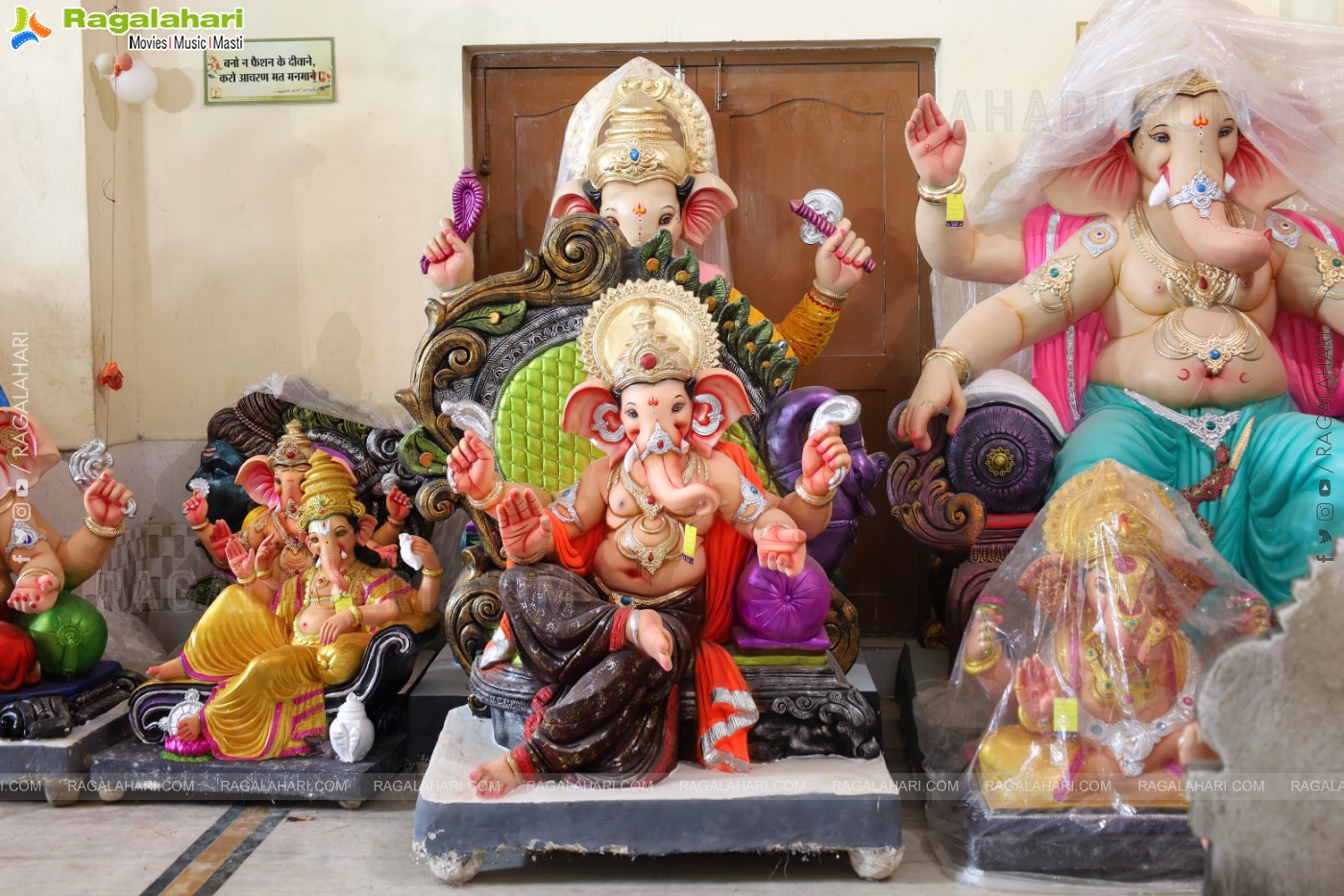 Hyderabad Ganesh Festival Idols 2024