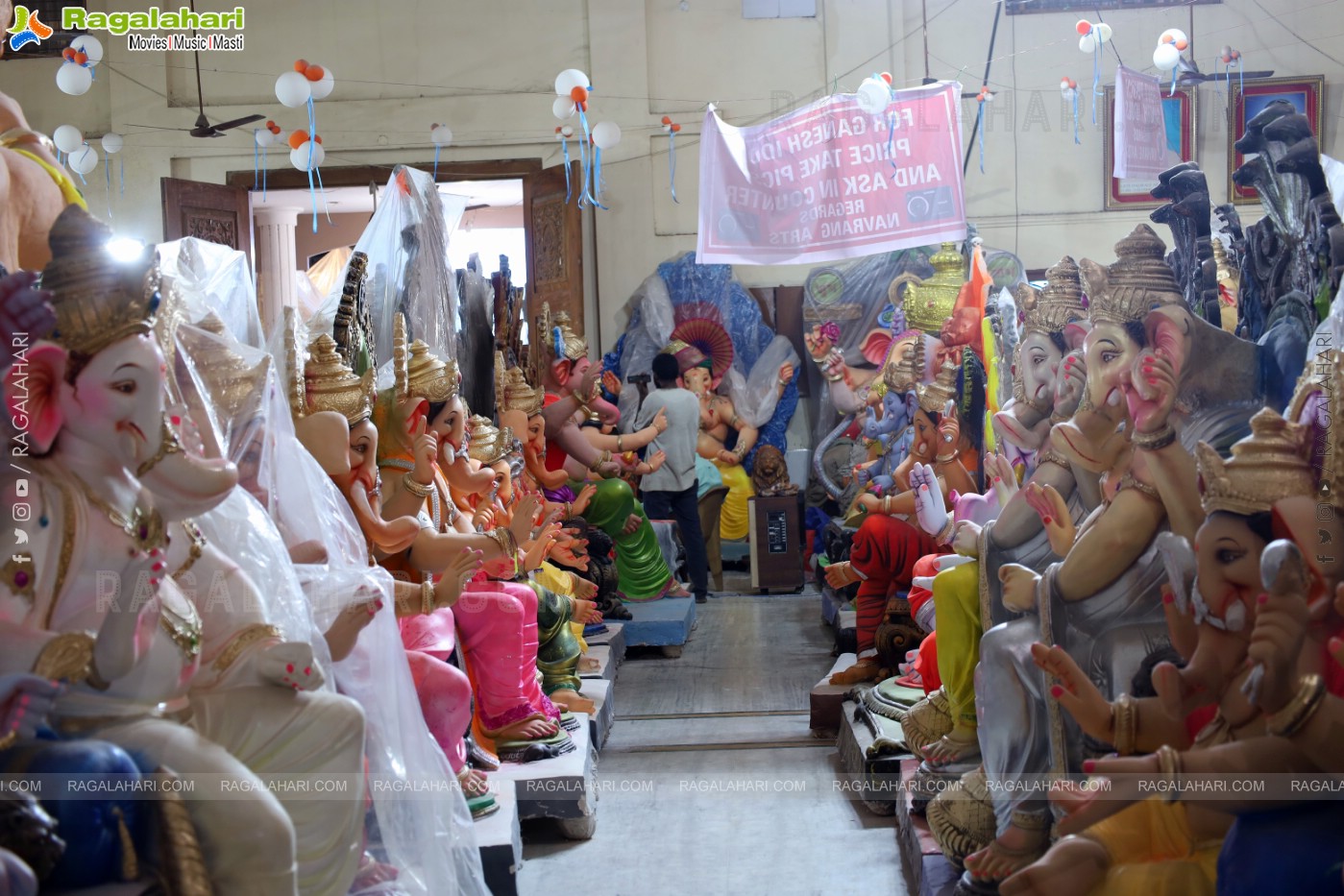 Hyderabad Ganesh Festival Idols 2024