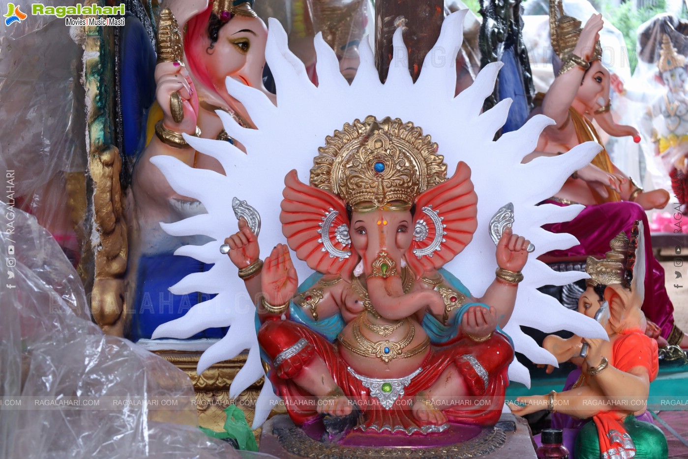 Hyderabad Ganesh Festival Idols 2024