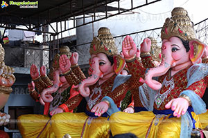 Hyderabad Ganesh Festival Idols 2024