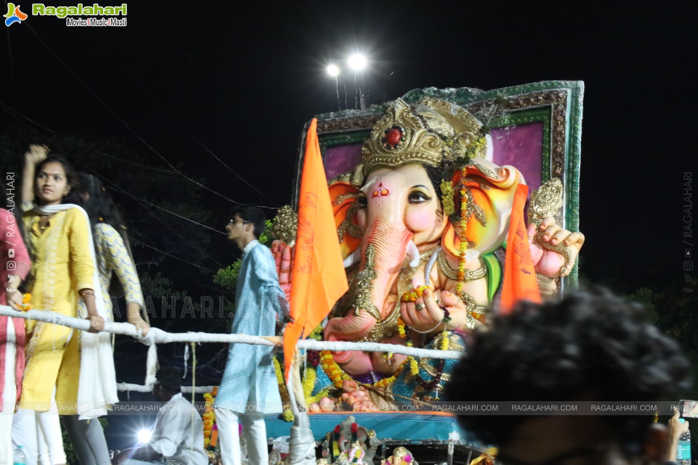 Ganesh Immersion 2024 at Tank Bund, Hyderabad