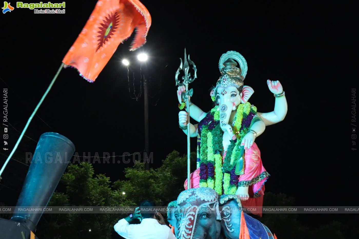 Ganesh Immersion 2024 at Tank Bund, Hyderabad