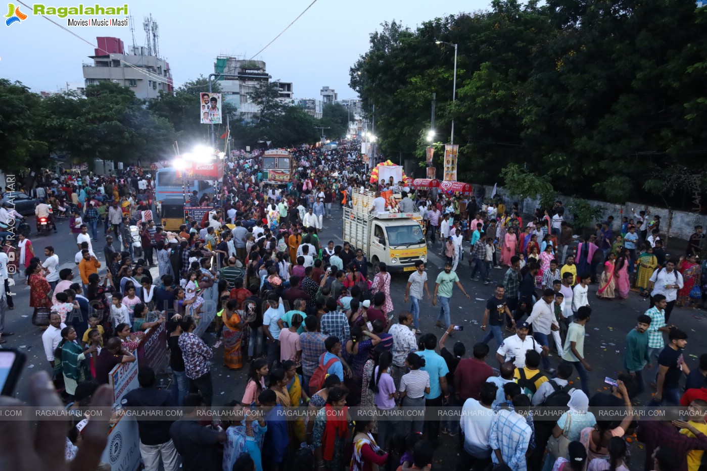 Ganesh Immersion 2024 at Tank Bund, Hyderabad