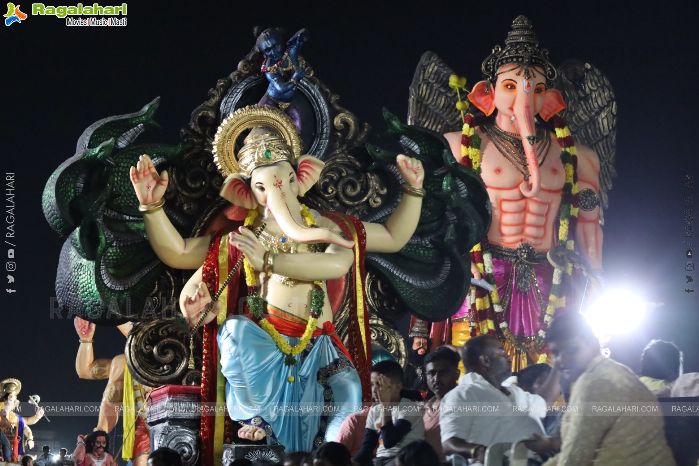 Ganesh Immersion 2024 at Tank Bund, Hyderabad