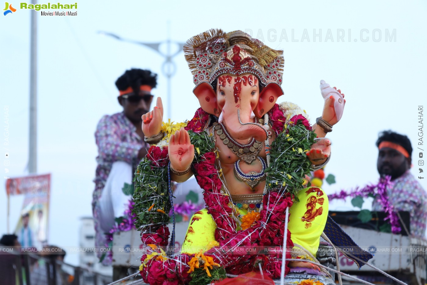 Ganesh Immersion 2024 at Tank Bund, Hyderabad