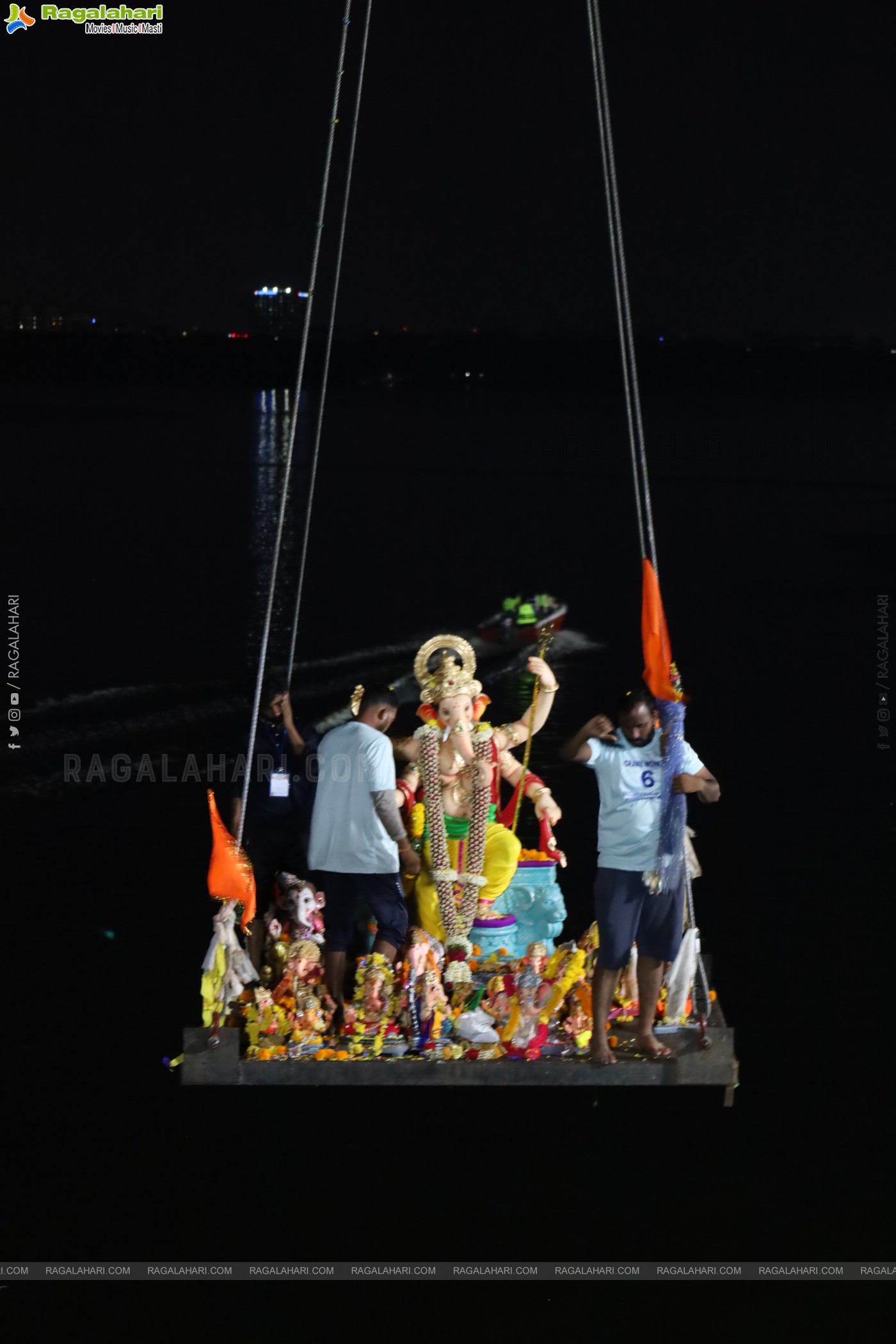 Ganesh Immersion 2024 at Tank Bund, Hyderabad