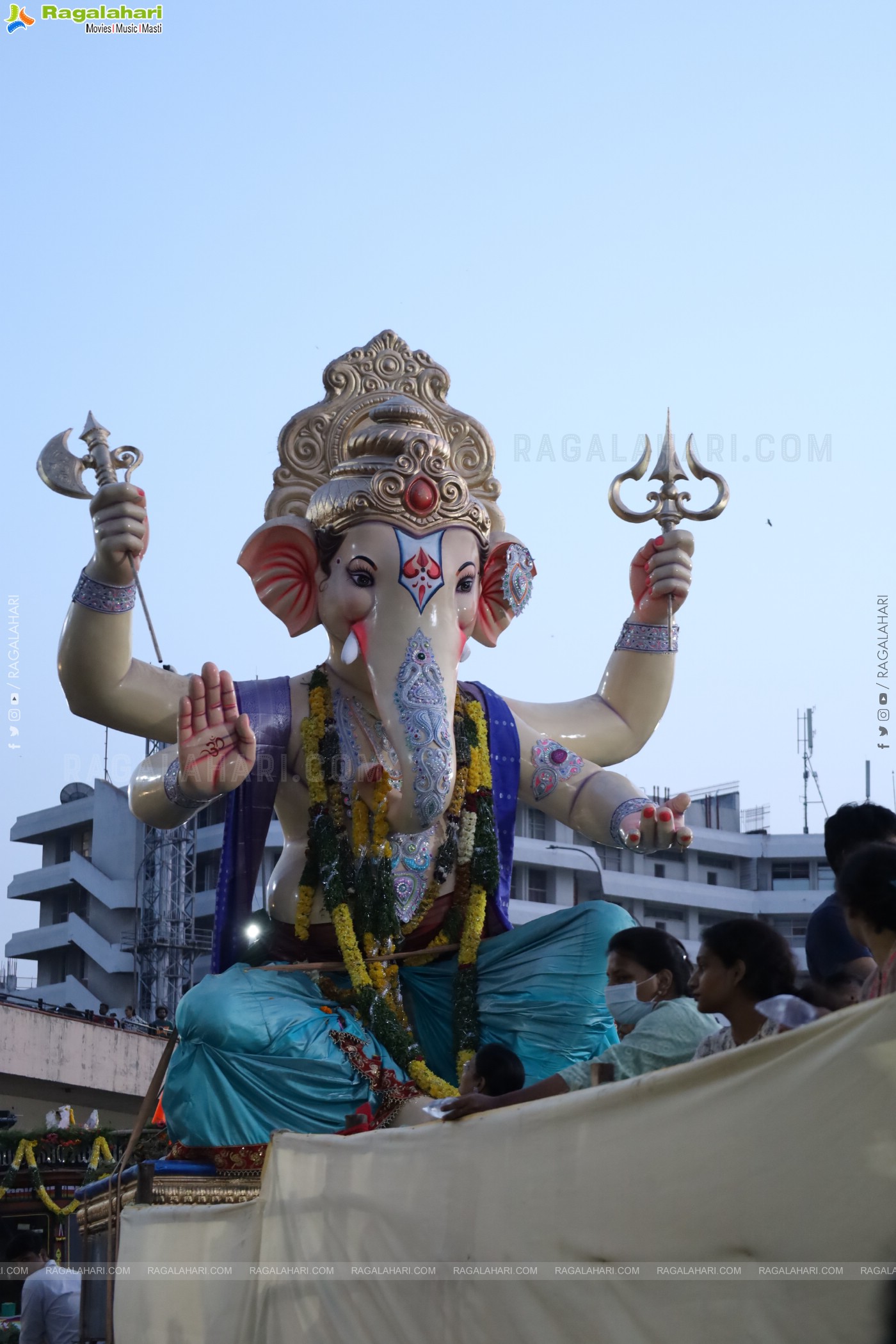 Ganesh Immersion 2024 at Tank Bund, Hyderabad