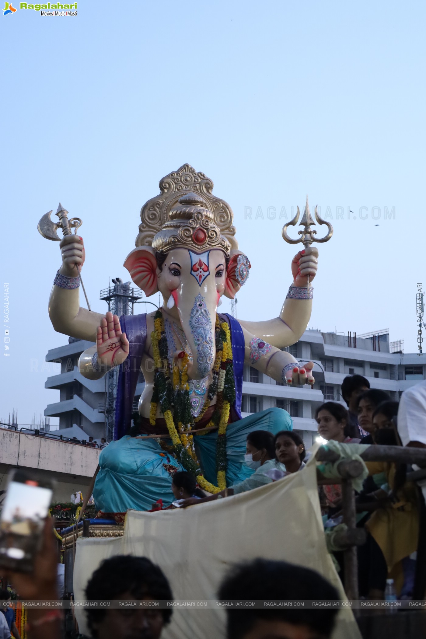 Ganesh Immersion 2024 at Tank Bund, Hyderabad