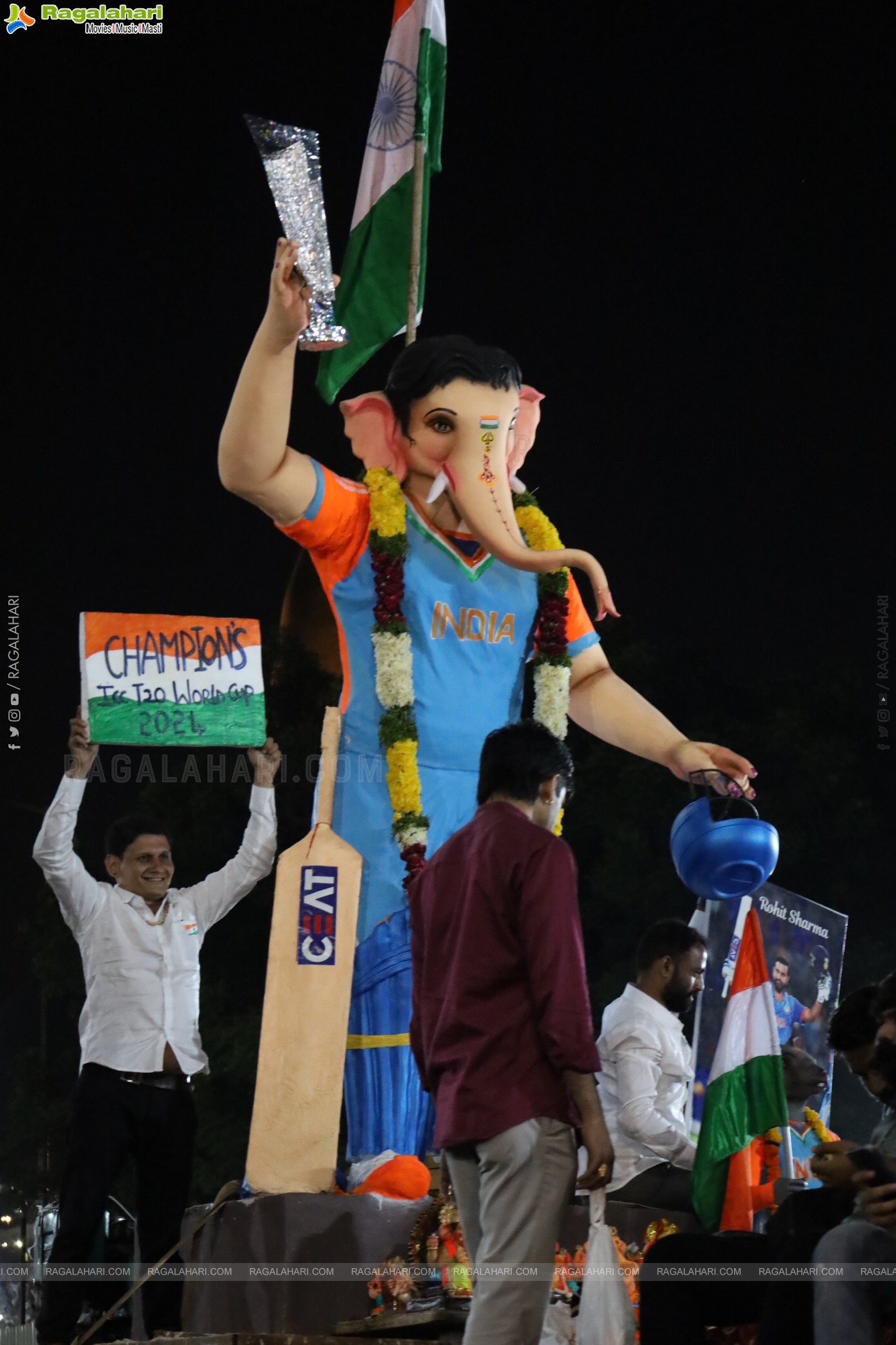 Ganesh Immersion 2024 at Tank Bund, Hyderabad