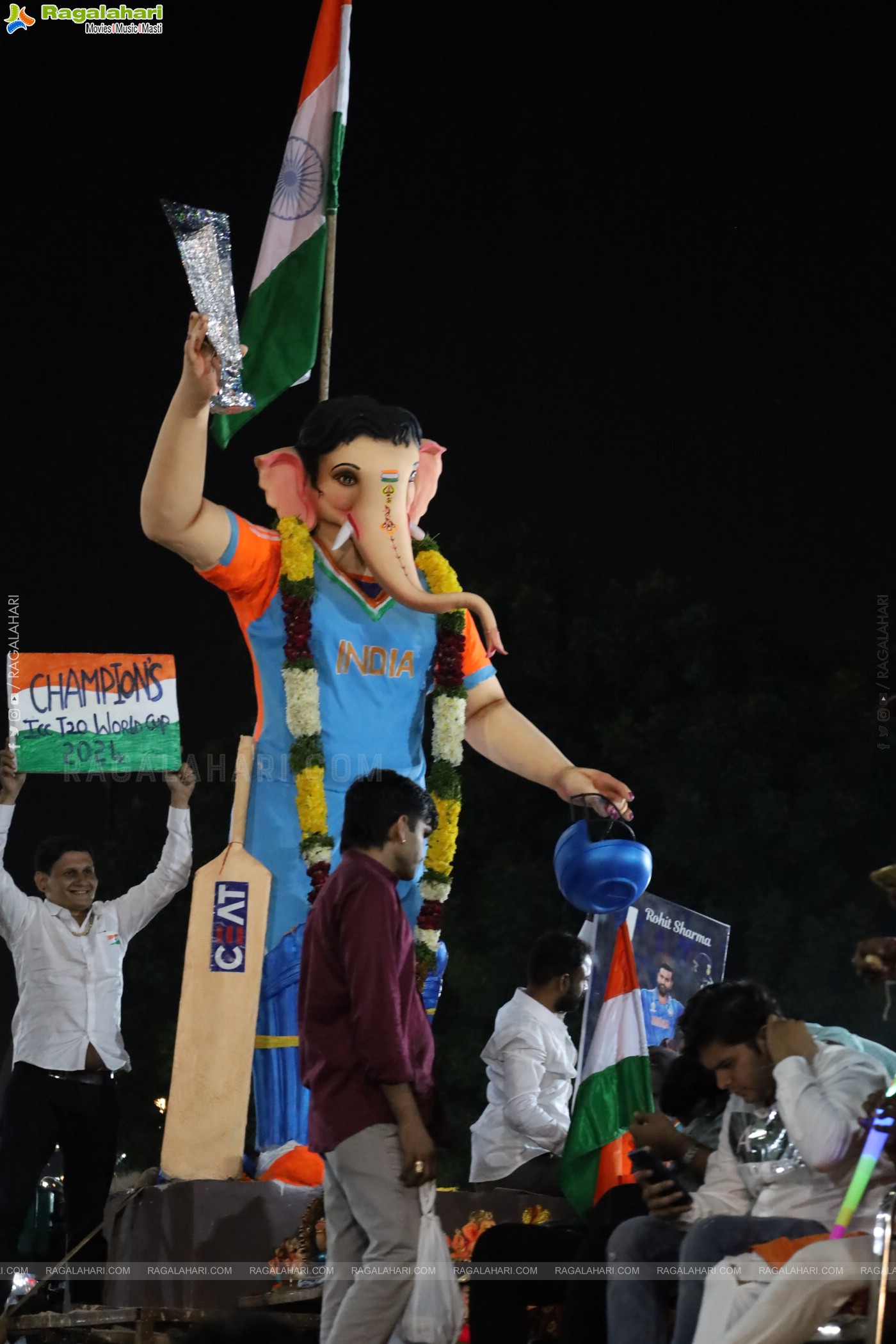 Ganesh Immersion 2024 at Tank Bund, Hyderabad