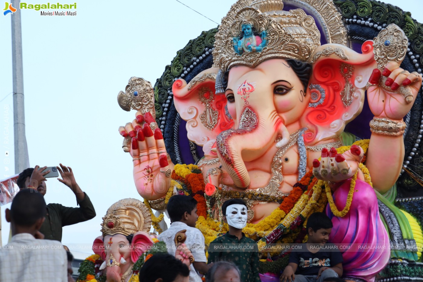 Ganesh Immersion 2024 at Tank Bund, Hyderabad