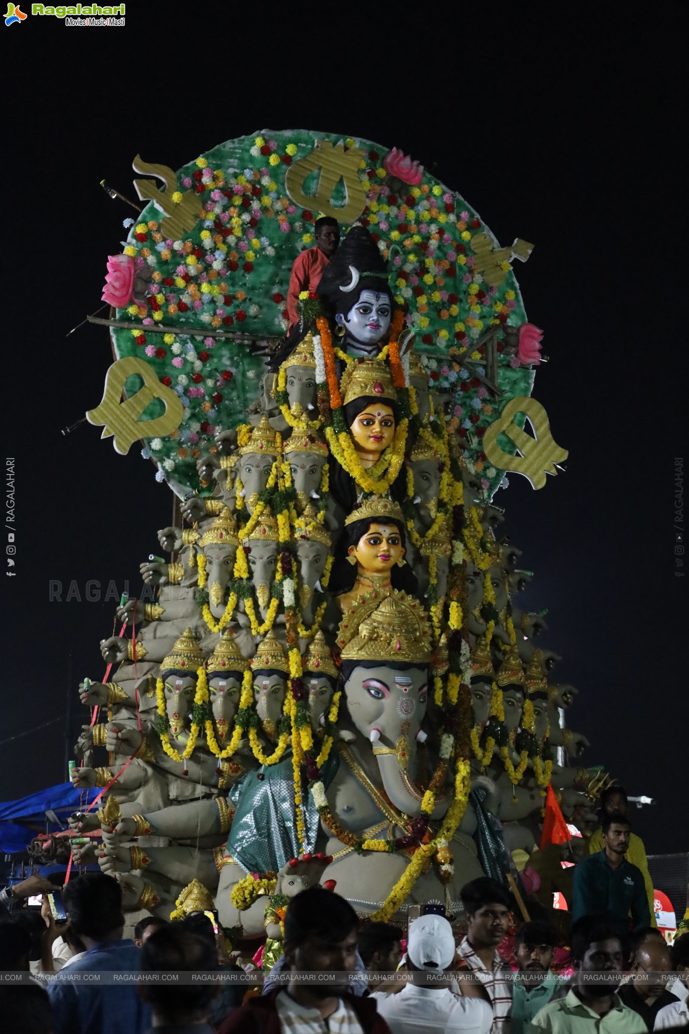 Ganesh Immersion 2024 at Tank Bund, Hyderabad