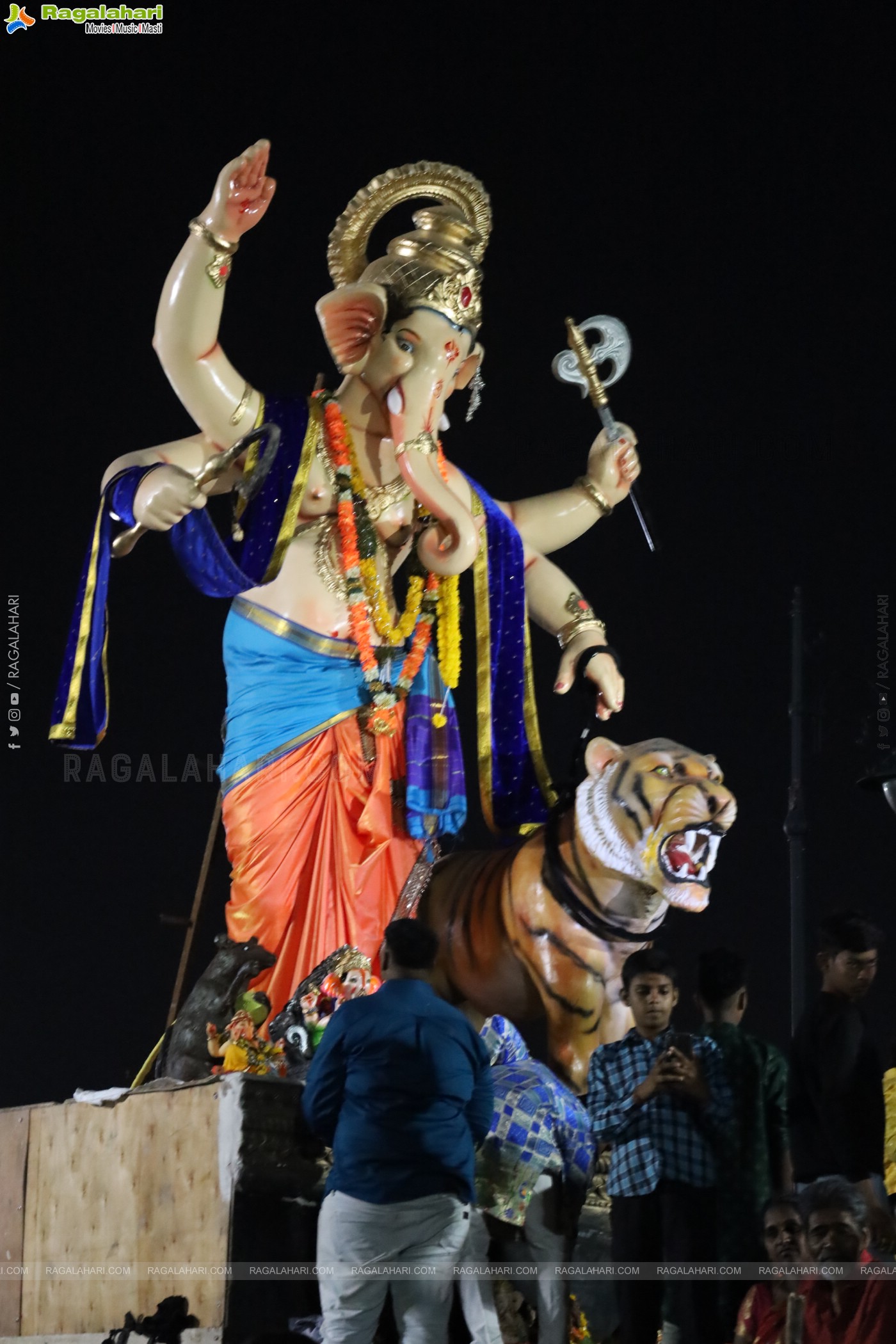 Ganesh Immersion 2024 at Tank Bund, Hyderabad