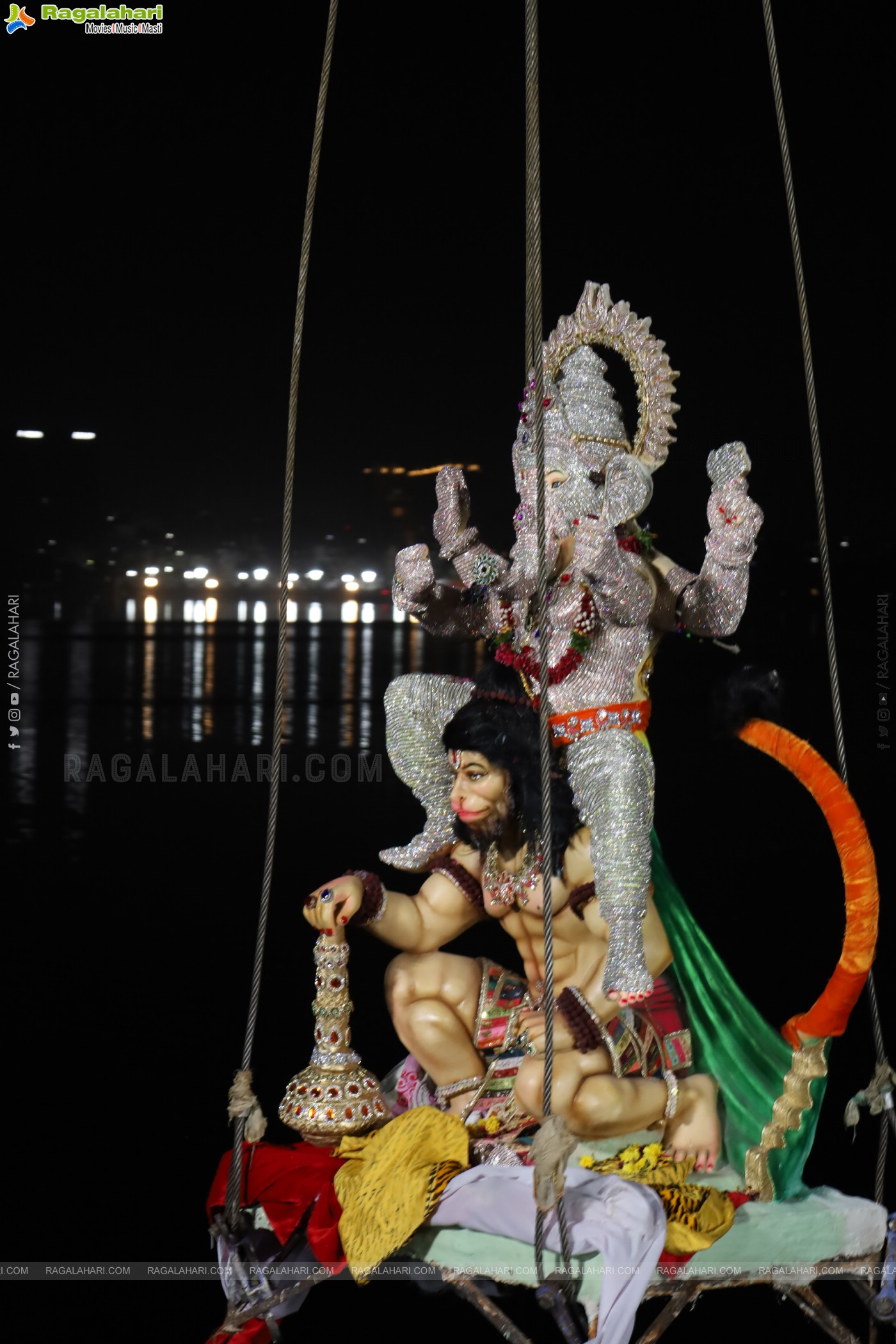 Ganesh Immersion 2024 at Tank Bund, Hyderabad