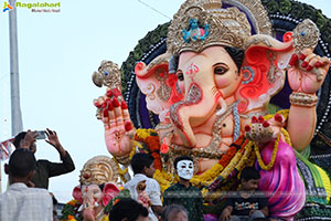 Ganesh Immersion 2024 at Tank Bund, Hyderabad