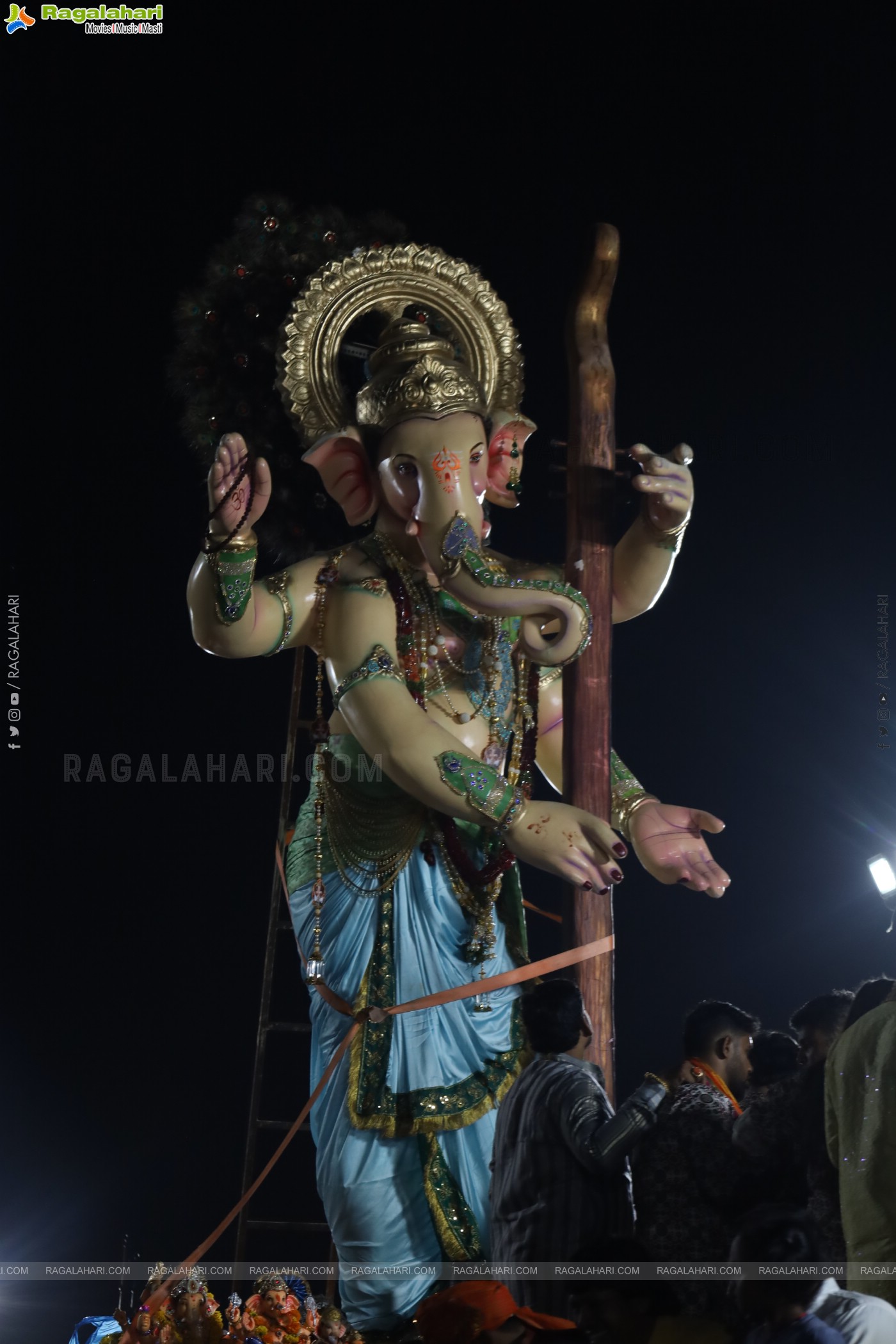 Ganesh Immersion 2024 at Tank Bund, Hyderabad