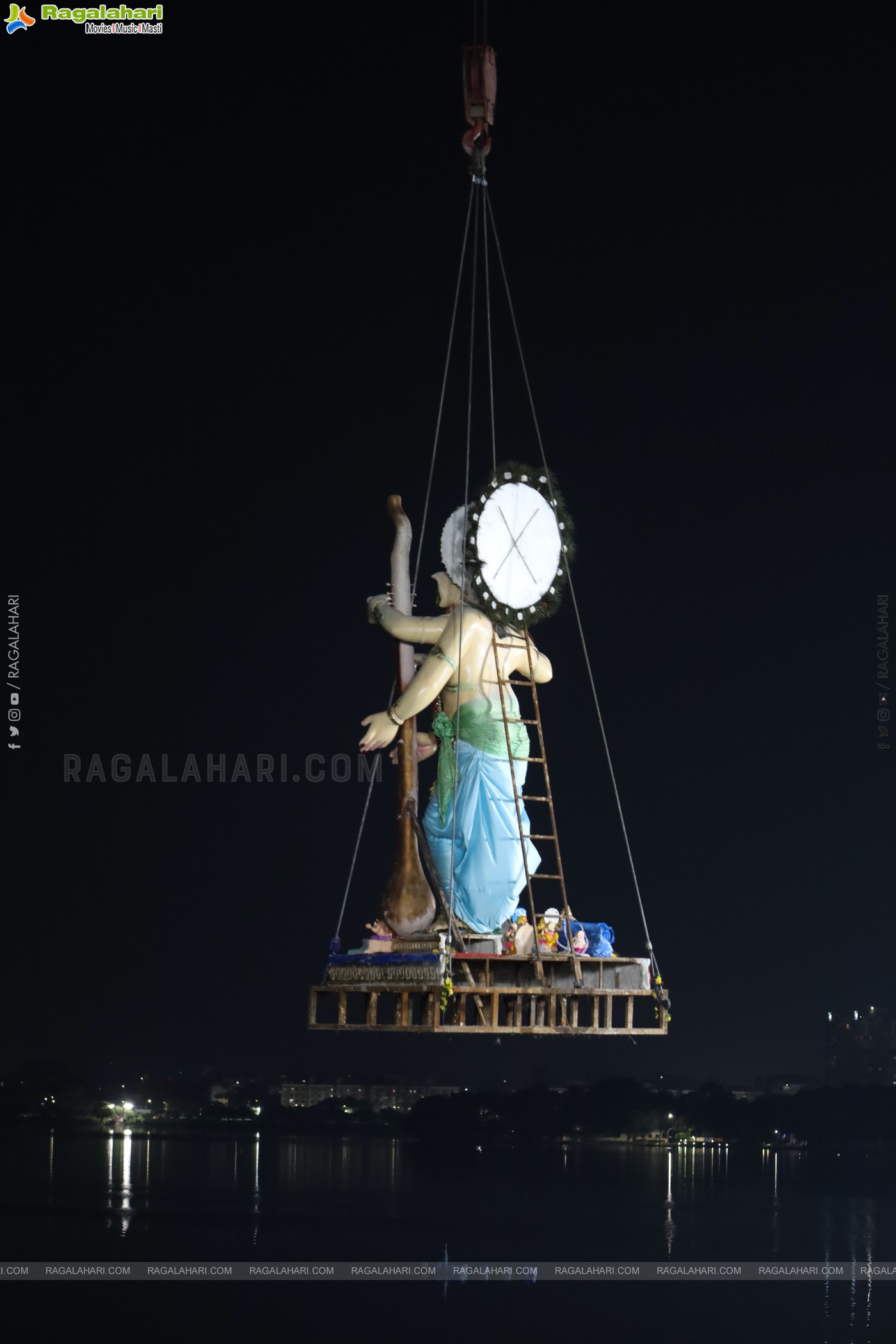 Ganesh Immersion 2024 at Tank Bund, Hyderabad