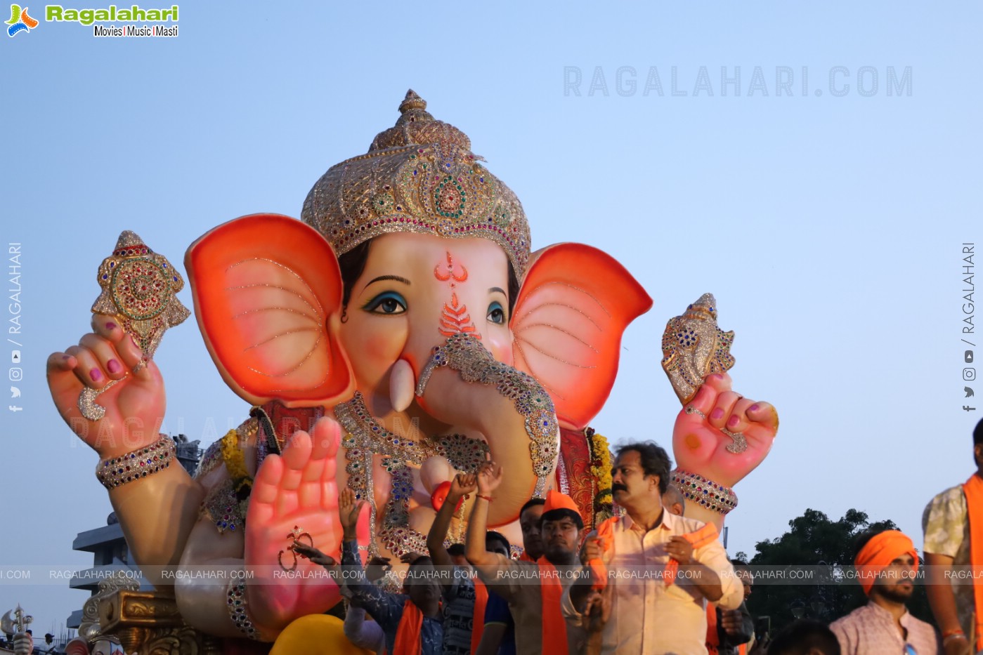 Ganesh Immersion 2024 at Tank Bund, Hyderabad