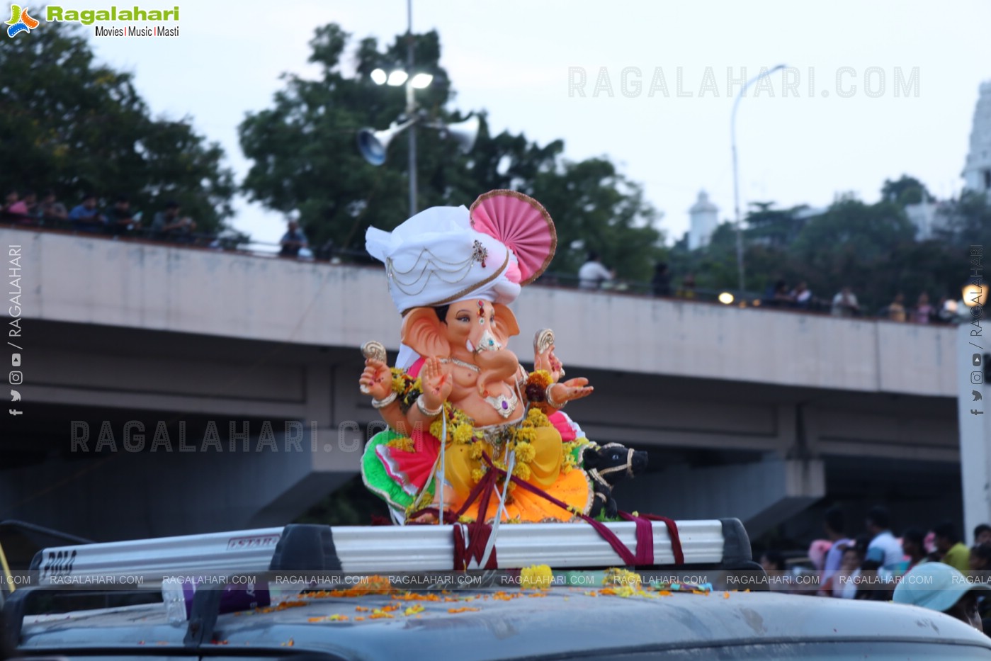 Ganesh Immersion 2024 at Tank Bund, Hyderabad