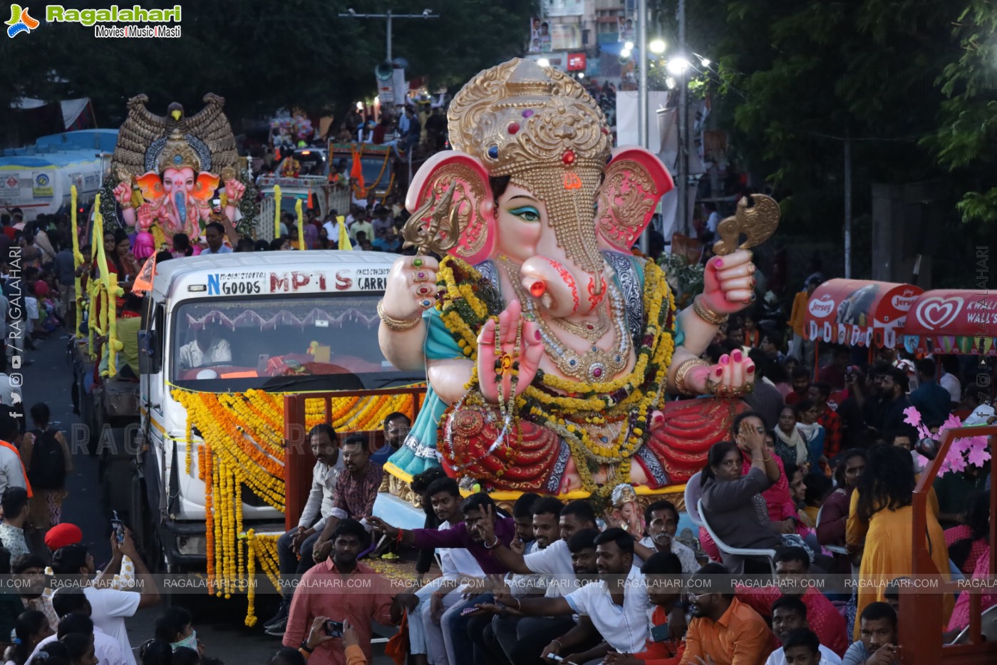 Ganesh Immersion 2024 at Tank Bund, Hyderabad