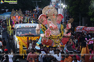 Ganesh Immersion 2024 at Tank Bund, Hyderabad