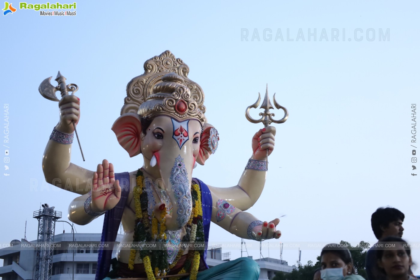 Ganesh Immersion 2024 at Tank Bund, Hyderabad