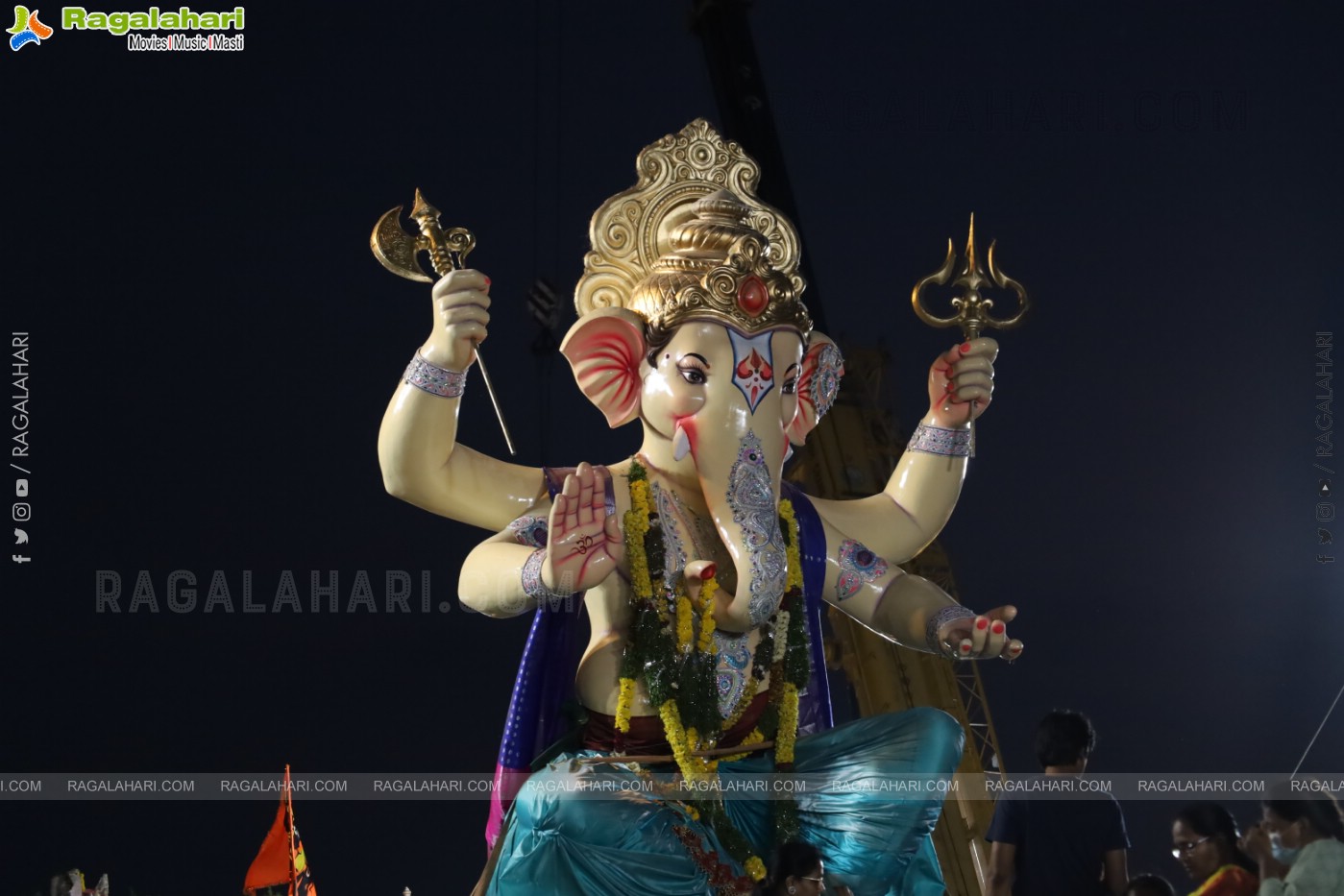 Ganesh Immersion 2024 at Tank Bund, Hyderabad