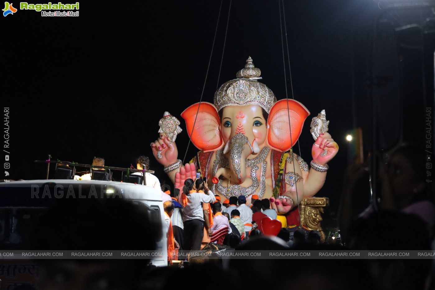 Ganesh Immersion 2024 at Tank Bund, Hyderabad