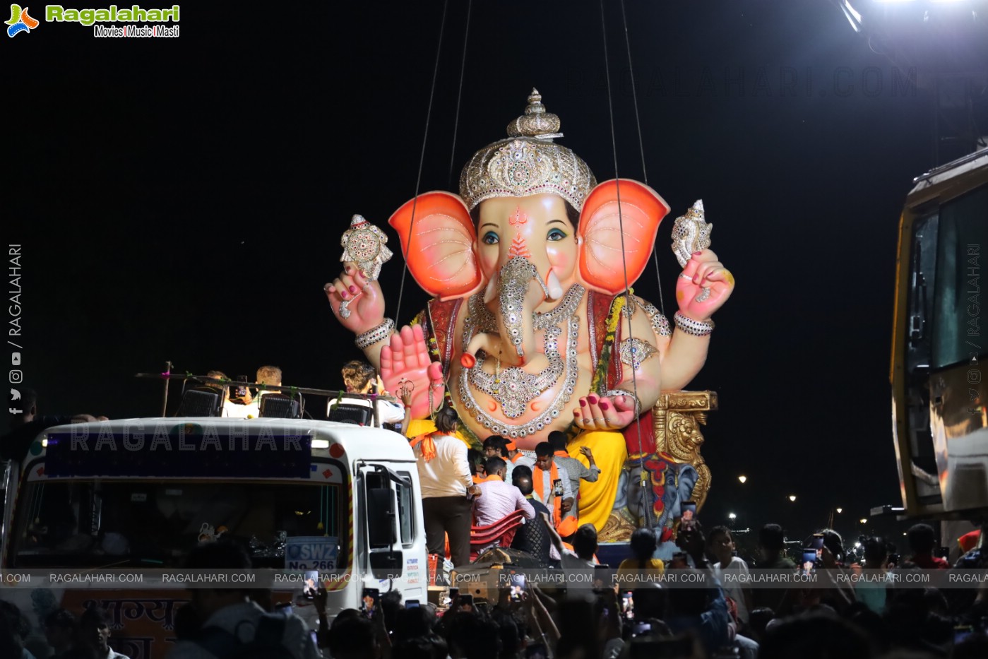 Ganesh Immersion 2024 at Tank Bund, Hyderabad