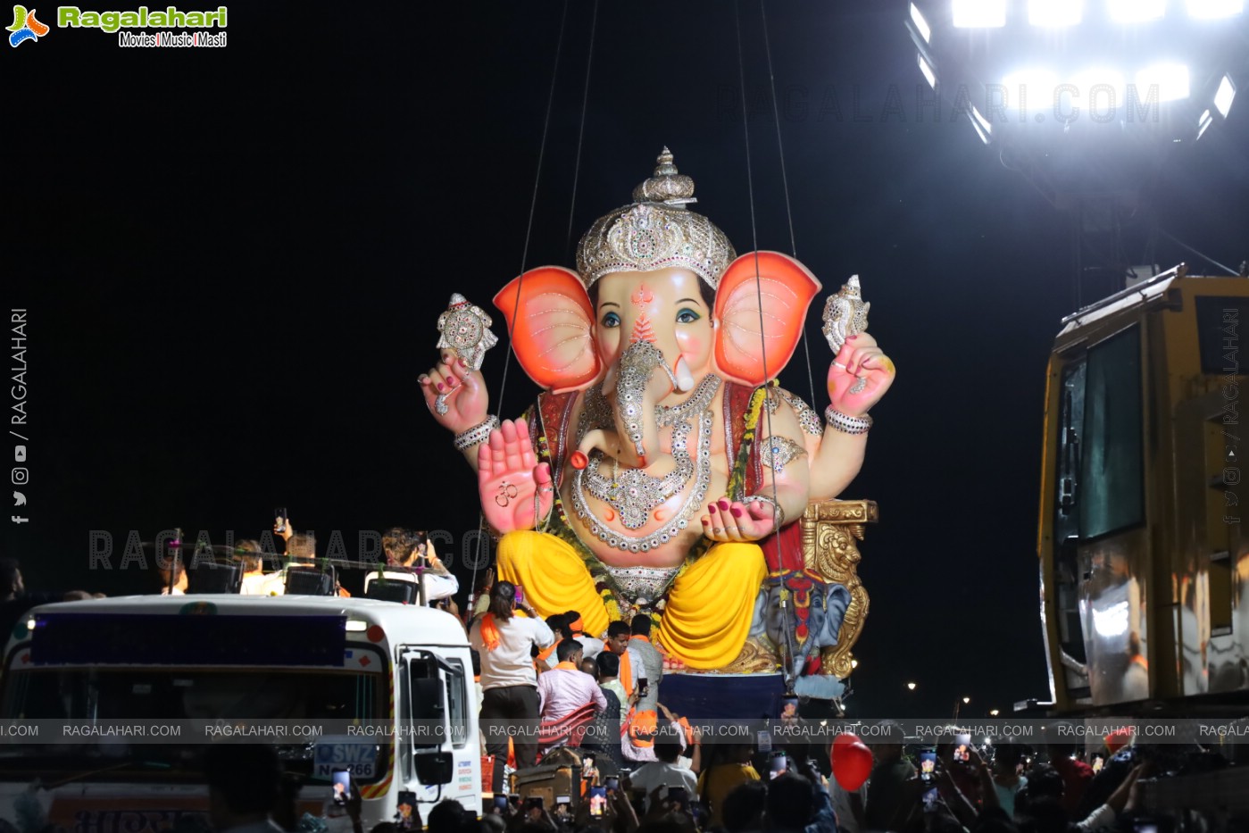 Ganesh Immersion 2024 at Tank Bund, Hyderabad