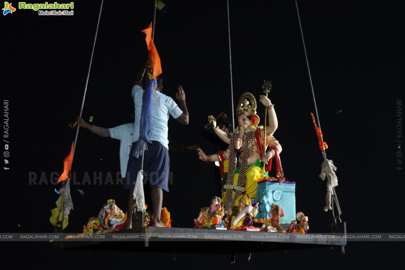 Ganesh Immersion 2024 at Tank Bund, Hyderabad