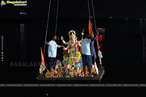 Ganesh Immersion 2024 at Tank Bund, Hyderabad