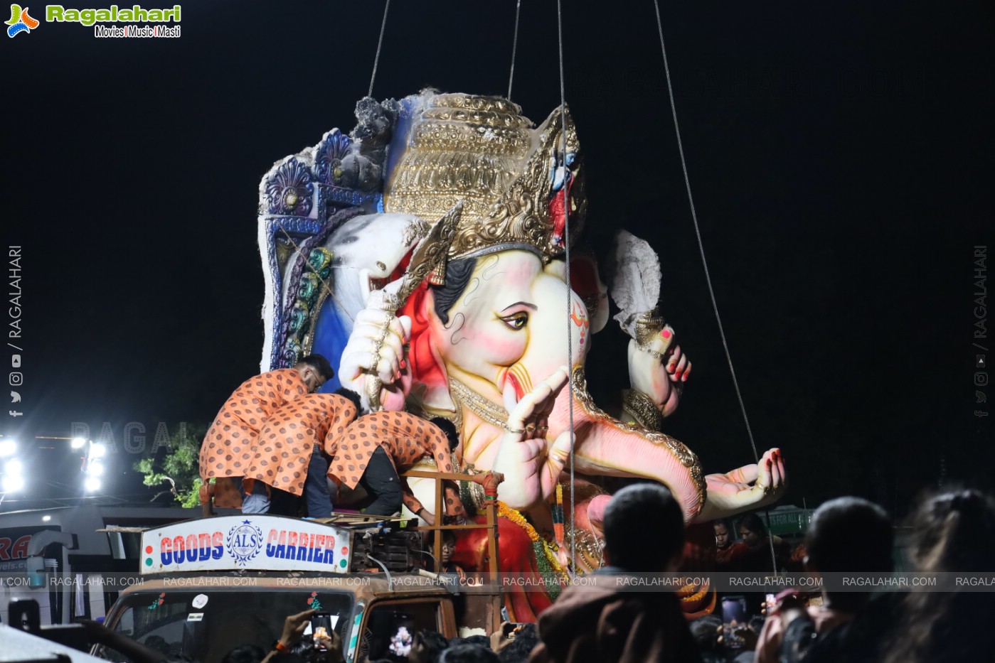 Ganesh Immersion 2024 at Tank Bund, Hyderabad