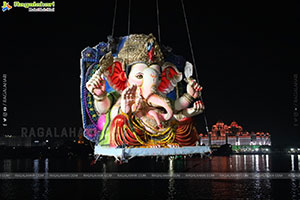 Ganesh Immersion 2024 at Tank Bund, Hyderabad