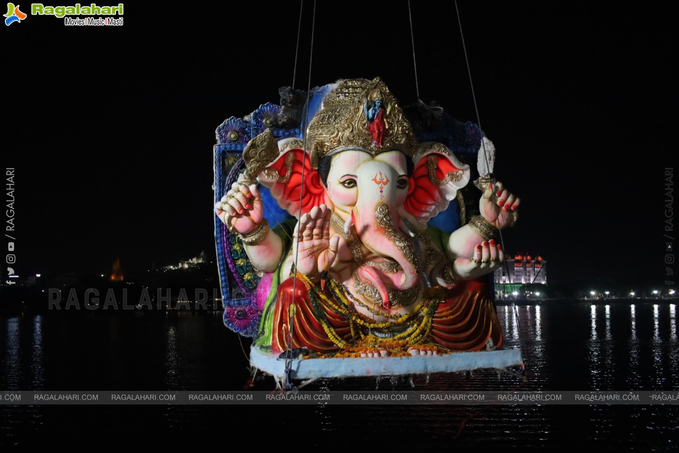 Ganesh Immersion 2024 at Tank Bund, Hyderabad