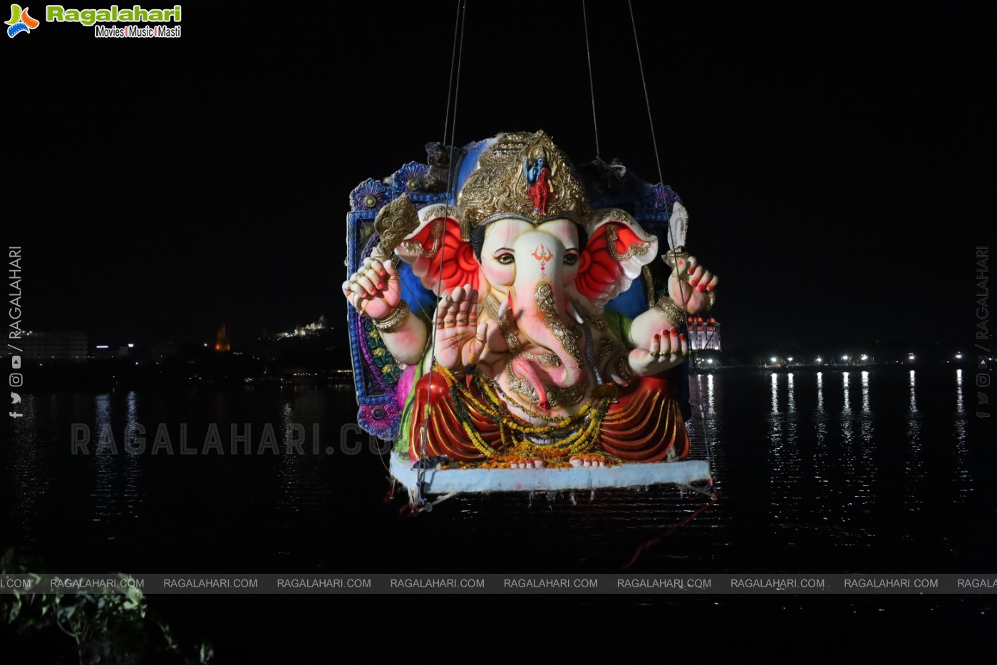 Ganesh Immersion 2024 at Tank Bund, Hyderabad