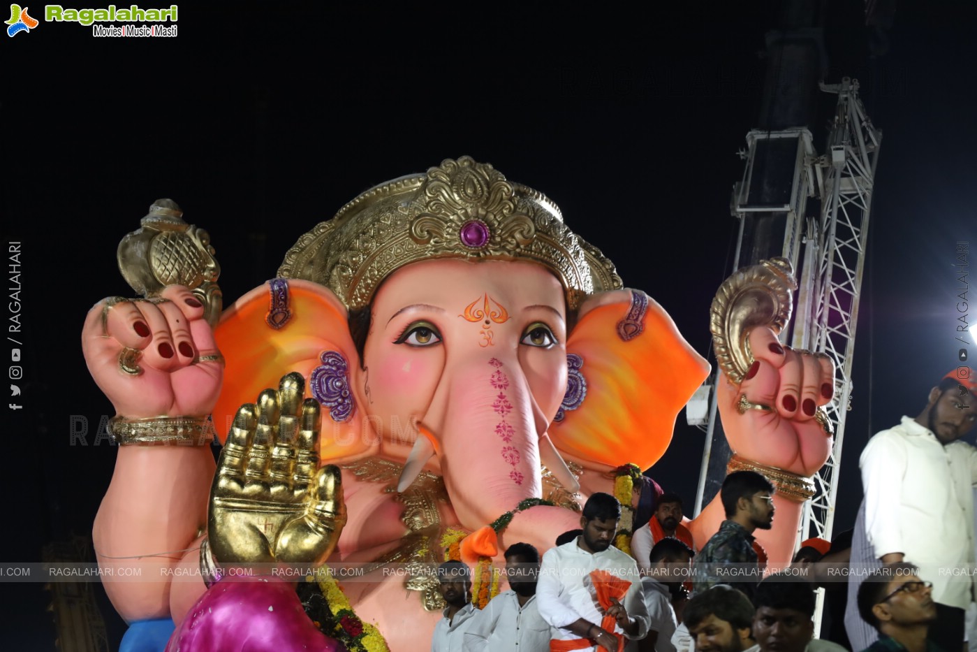 Ganesh Immersion 2024 at Tank Bund, Hyderabad