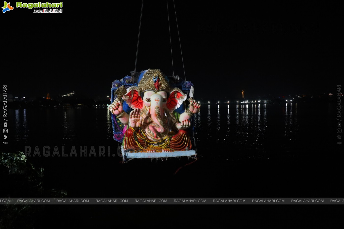 Ganesh Immersion 2024 at Tank Bund, Hyderabad