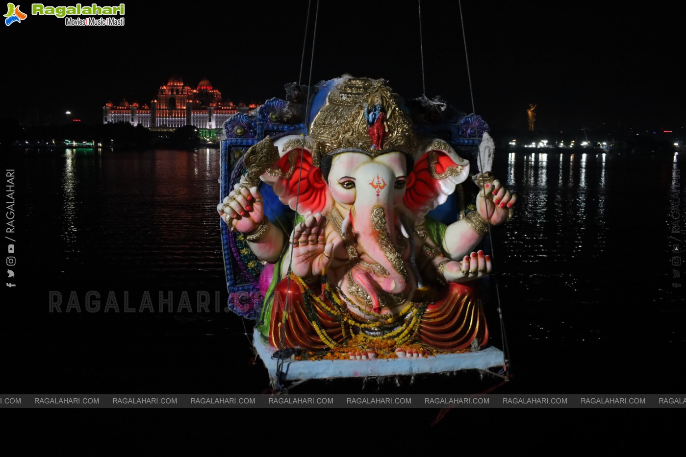 Ganesh Immersion 2024 at Tank Bund, Hyderabad