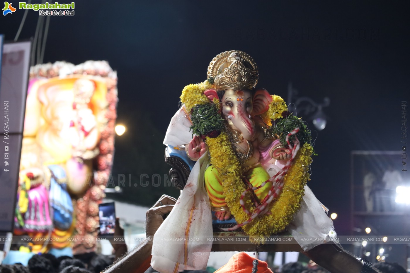 Ganesh Immersion 2024 at Tank Bund, Hyderabad