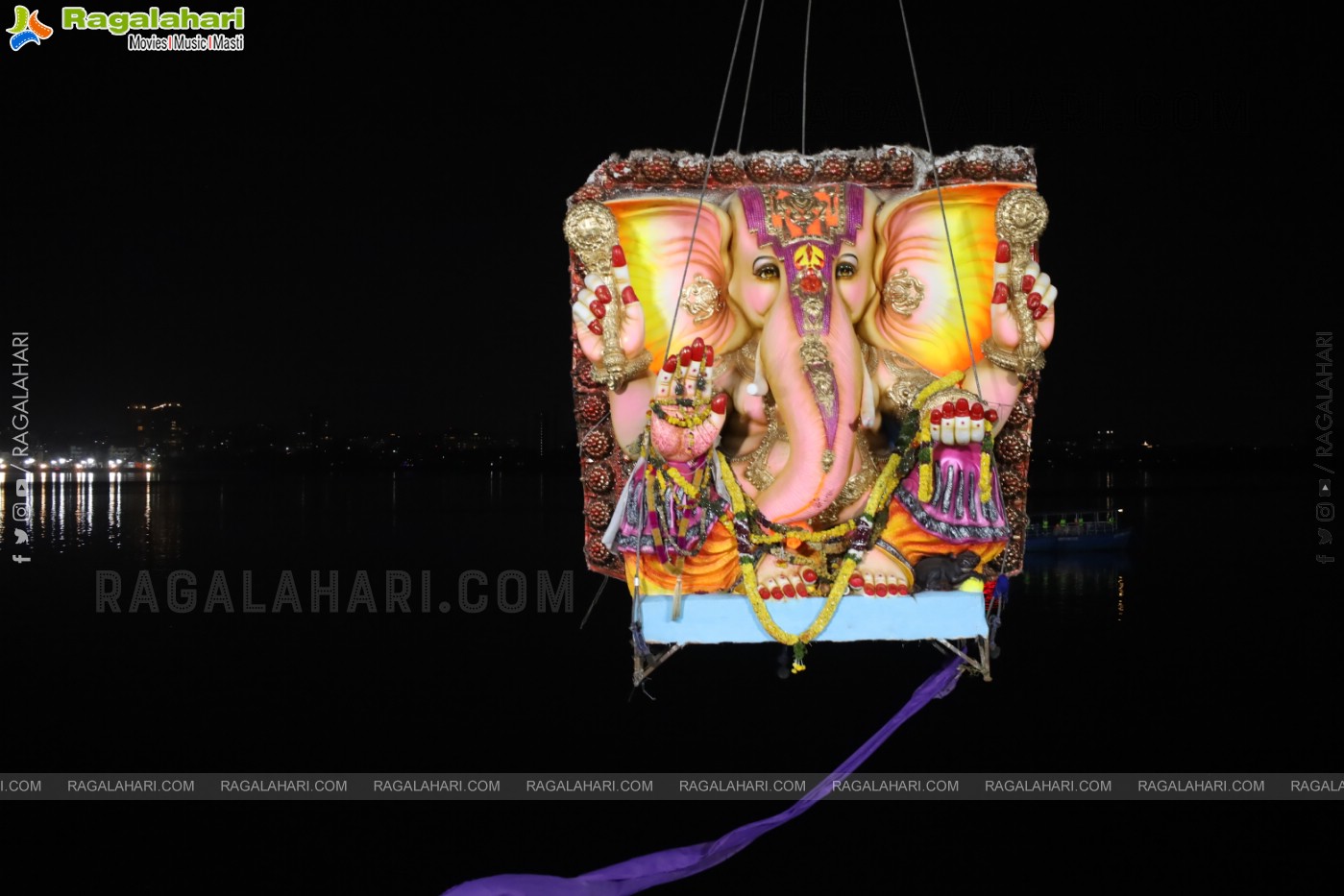 Ganesh Immersion 2024 at Tank Bund, Hyderabad