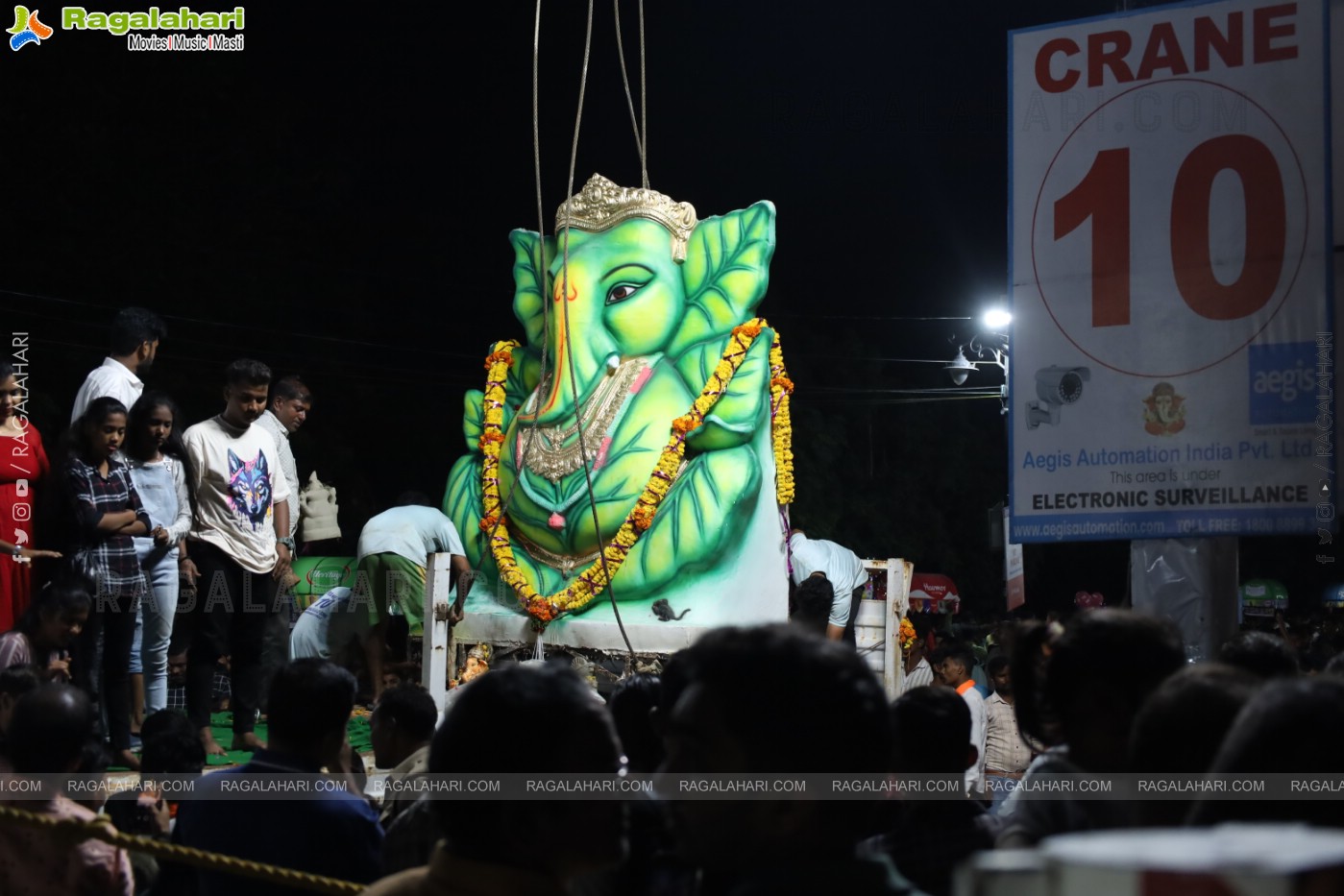 Ganesh Immersion 2024 at Tank Bund, Hyderabad