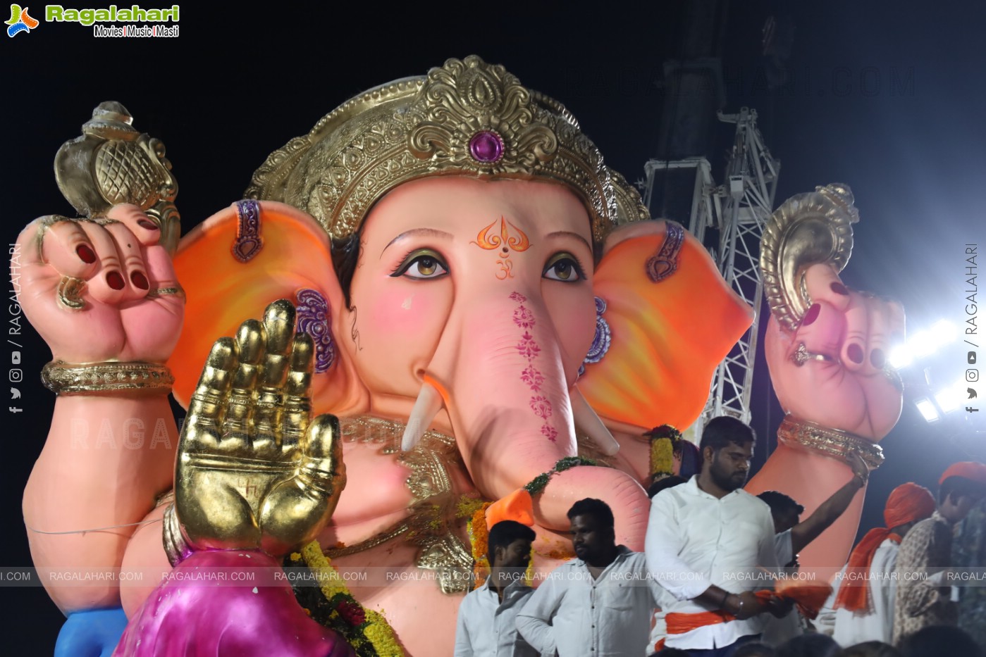 Ganesh Immersion 2024 at Tank Bund, Hyderabad