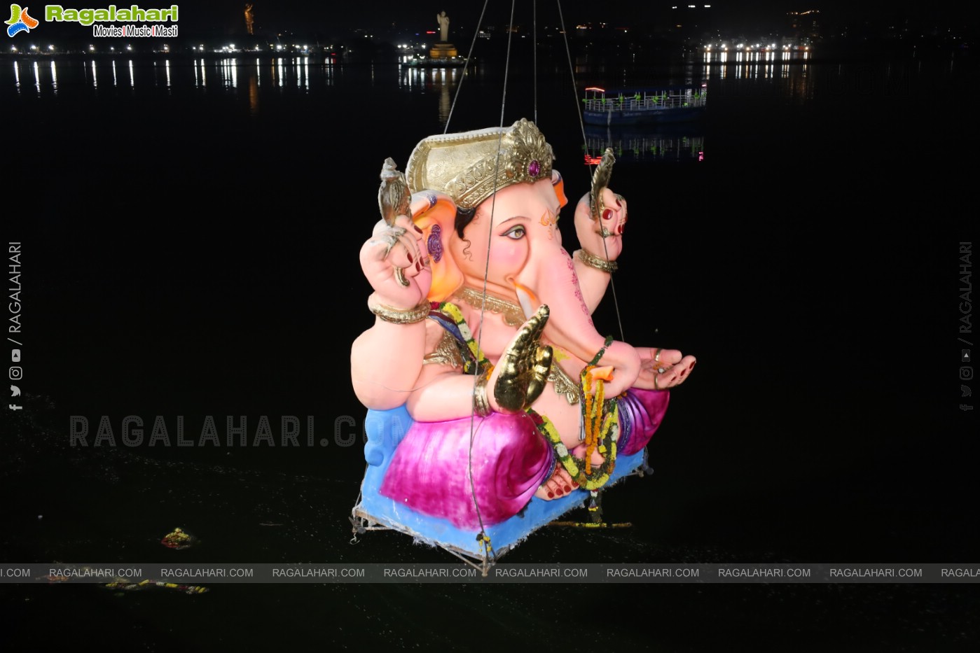 Ganesh Immersion 2024 at Tank Bund, Hyderabad