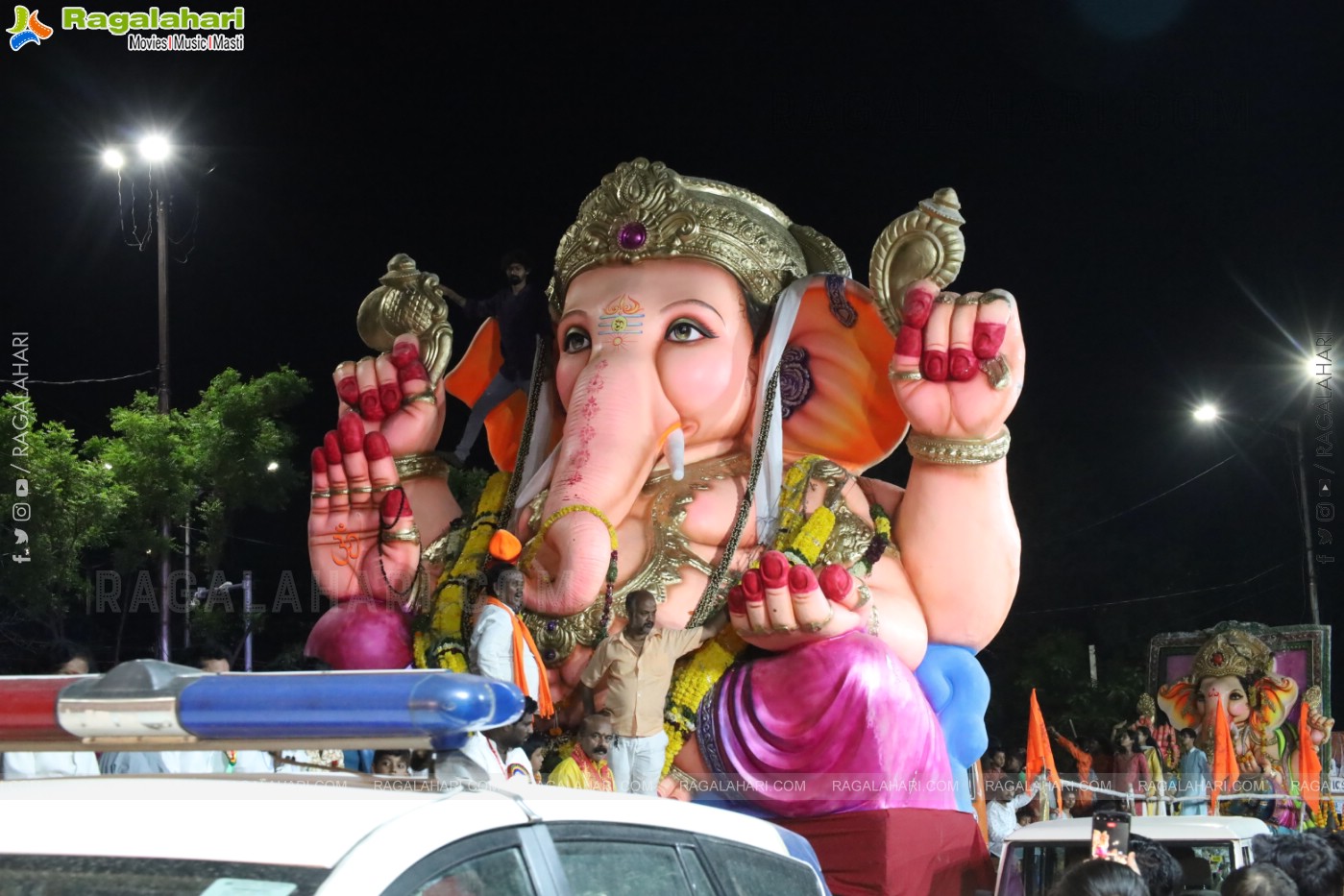 Ganesh Immersion 2024 at Tank Bund, Hyderabad