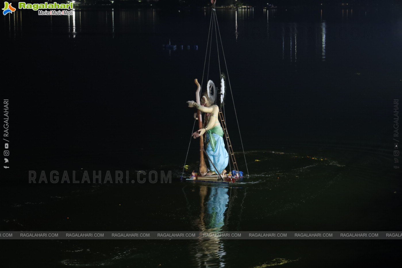 Ganesh Immersion 2024 at Tank Bund, Hyderabad