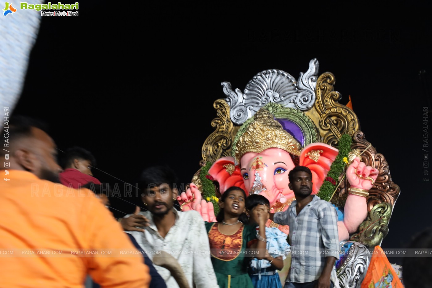 Ganesh Immersion 2024 at Tank Bund, Hyderabad