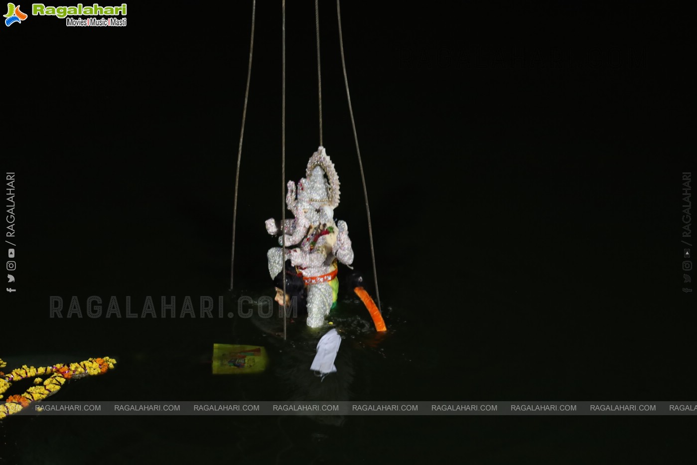 Ganesh Immersion 2024 at Tank Bund, Hyderabad