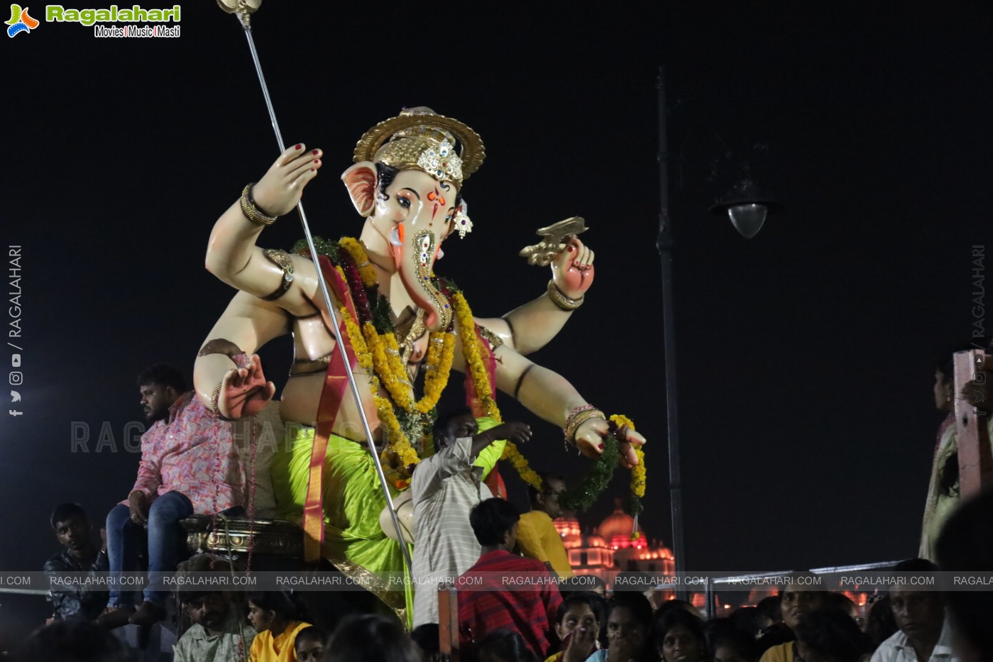 Ganesh Immersion 2024 at Tank Bund, Hyderabad