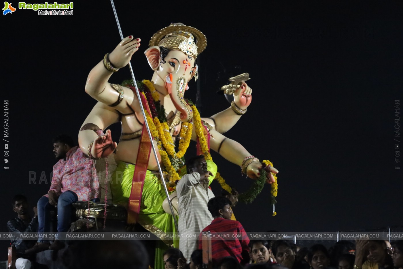 Ganesh Immersion 2024 at Tank Bund, Hyderabad